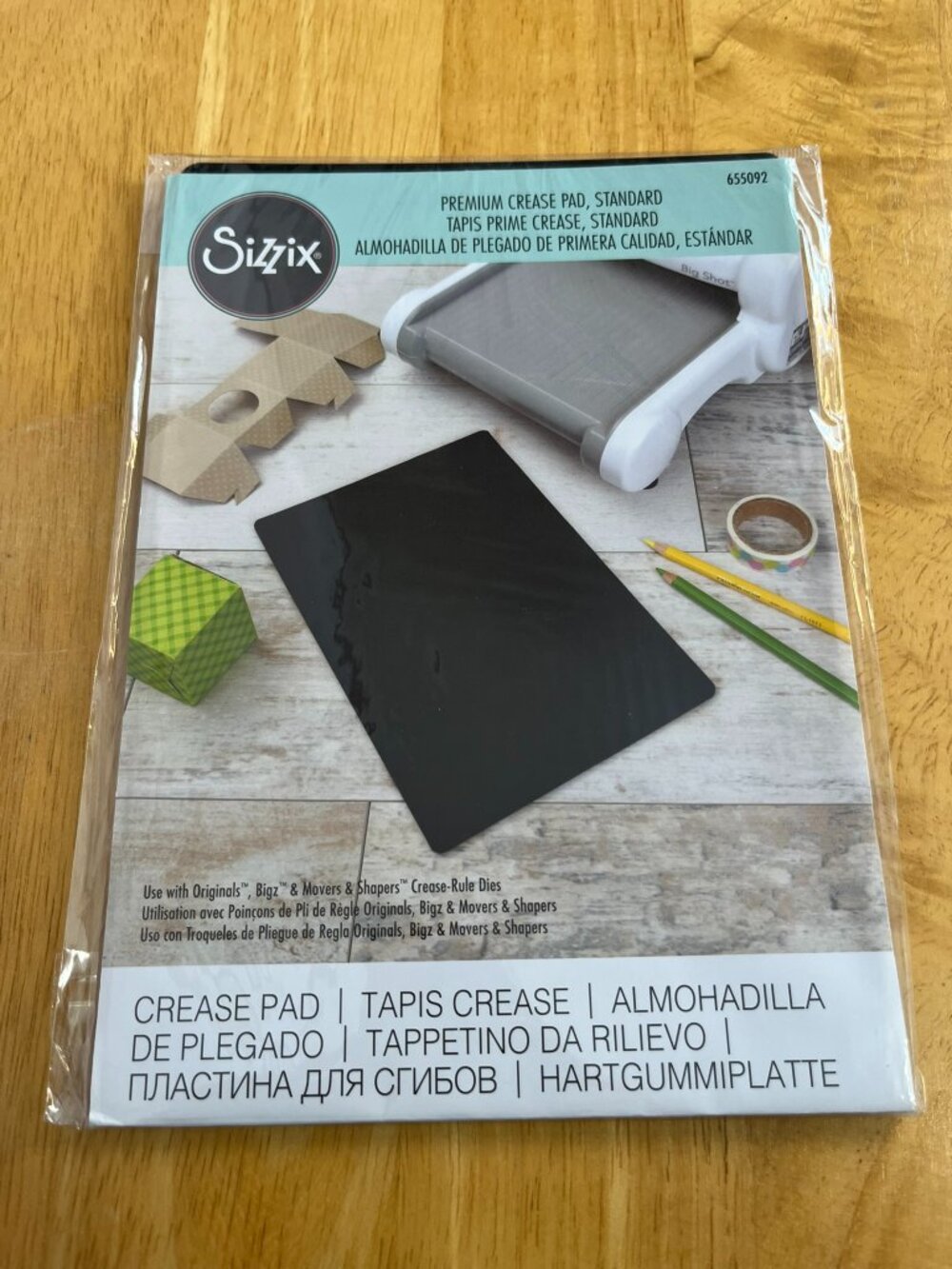 NEW Sizzix Premium Standard Crease Pad #655092 - For Big Shot machines